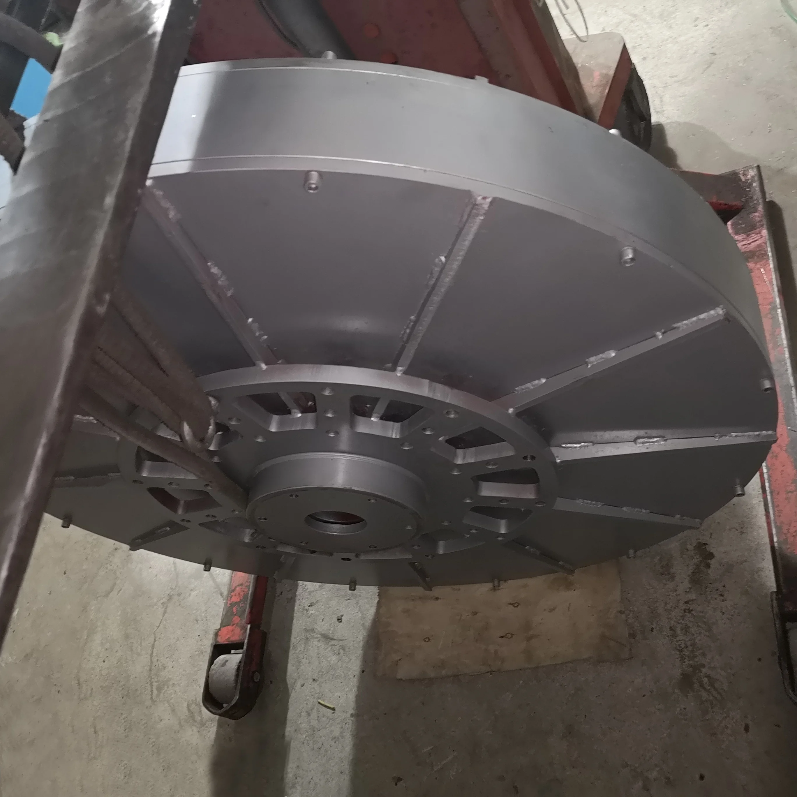 100kw 300rpm Axial Flux Coreless Maglev Generator Permanent Magnet Alternator