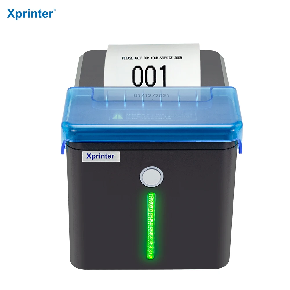Xprinter XP-Q80K Factory 80mm Thermal Pos Printer Flash Led Light And Big Beeper Voice Thermal Receipt Printer