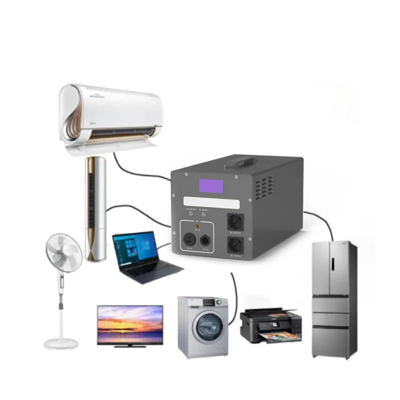 1000W Home Energy Storage System 110v/220v 1000 Watts Outdoor Portable Power Station Solar Power Generator