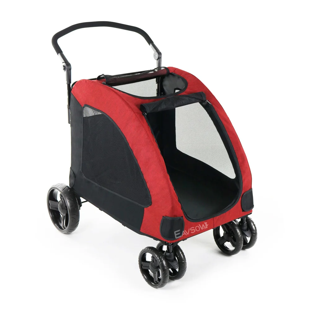 
Factory direct sale hot selling customized luxury oxford pet dog stroller 