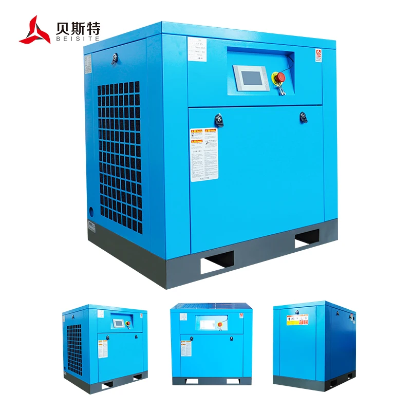  7.5kw 10hp винтовой воздушный компрессор портативный с сушилкой и баком