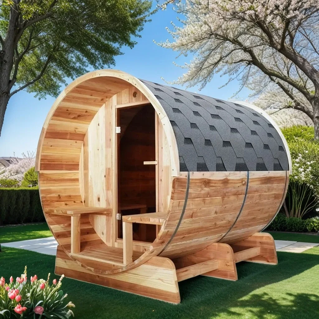 2025 Wilkes Новый купольный шкаф для душа сауна инфракрасный открытый однобочковый