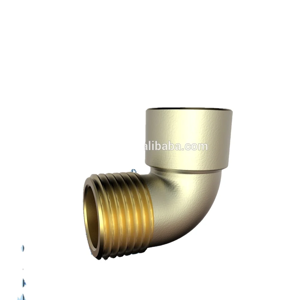 S6135 Brass Fitting ELBOW WITH BSP THREAD MATERIAL HPB57-3 M*C