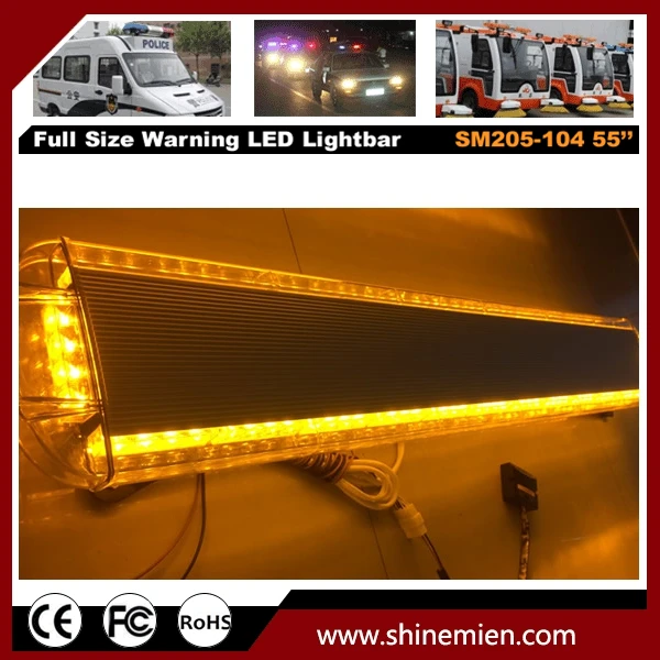
led flashing warning lightbar 104 LED Work Light Top Roof Emergency Recovery Beacon Flashing Strobe Light Bar Signal Lamp Amber 