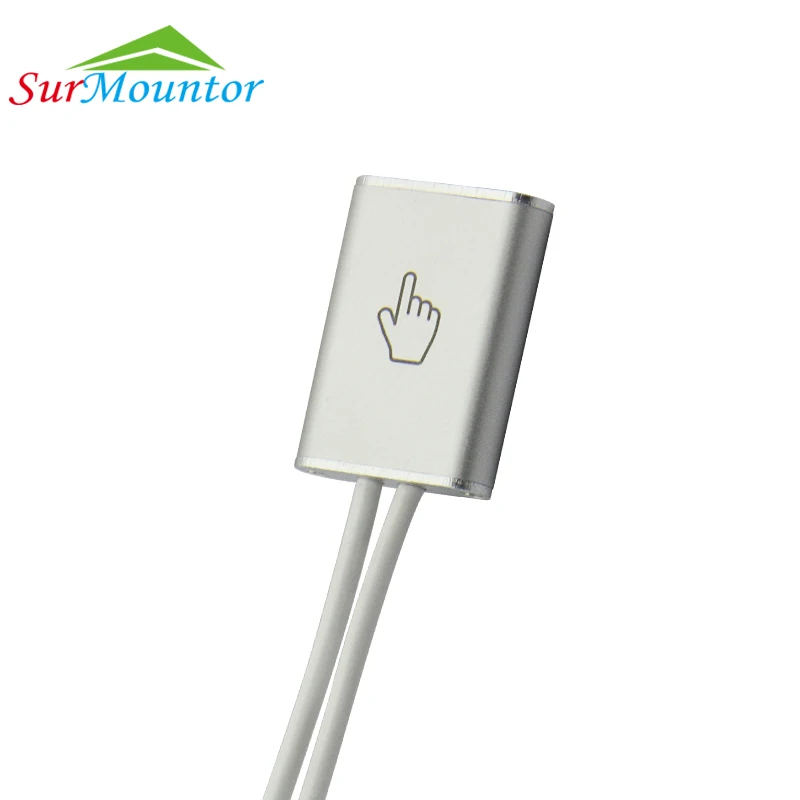 Surmountor TD005 светодиодный регулятор яркости сенсорный выключатель света с алюминиевым корпусом
