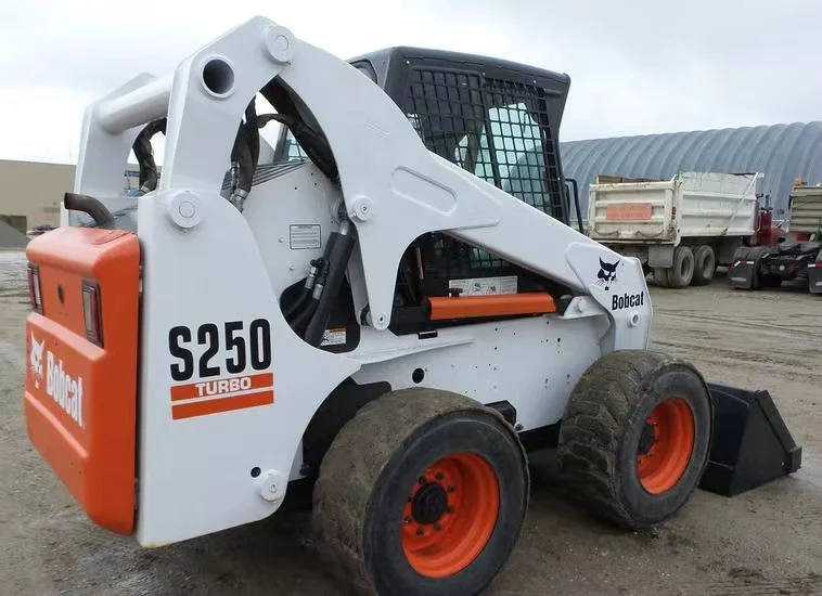 Secondhand Bobcat S250 Loader High Quality S18 S300 T300 Original Machinery Good Condition Cheap Wheel Skid Steer Loader