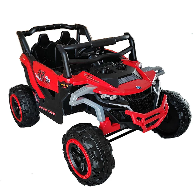 Factory Wholesale Kids Ride On Car Powered Motor Off-road Electric Big Toy Car For Children to Drive With LED Light Music Player