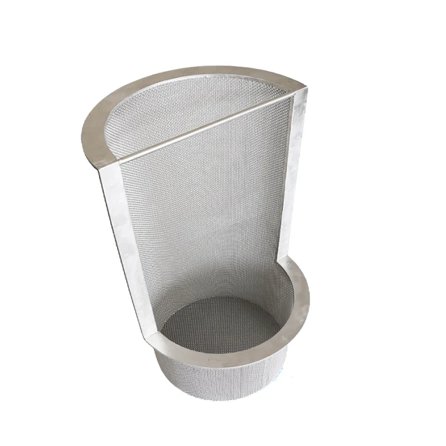 High Efficiency Stable Performance Stainless Steel Wire Mesh Bag Basket Candle Dust Filter Element