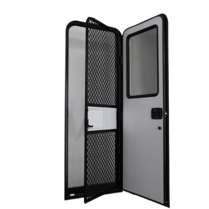aluminum alloy 622mm*1545mm Maygood  RV entry door with E13 certification for trailer and motorhome