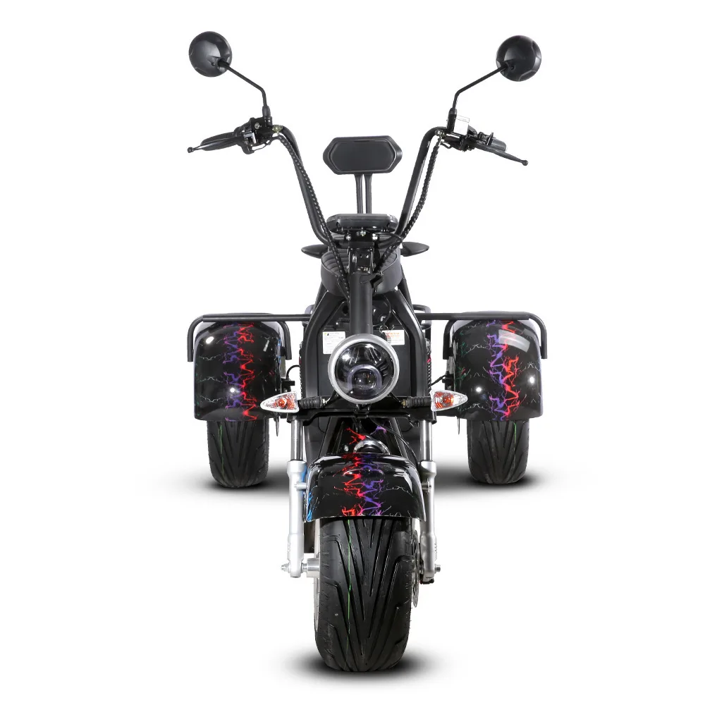 High Quality Unisex Electric Scooters Wholesale Citycoco 20ah Battery Bluetooth Digital Sensor Technology