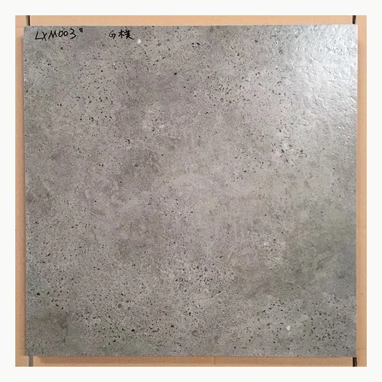 600x600 садовый проход темно-серая песчаная напольная плитка нескользящая бетонная уличная фарфоровая для пола