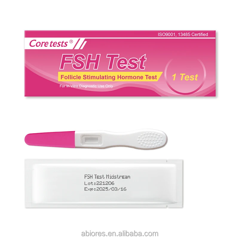 Coretests FSH тест-полоска кассета на полпути для самотестирования