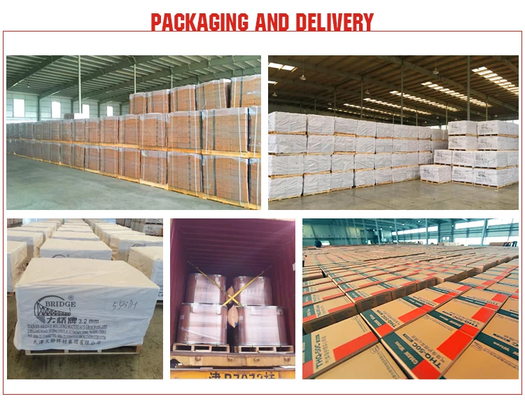 Bridge Brand size 2.5 3.2 4.0 5.0 basic iron carbon steel welding electrode aws e7018 tianjin welding rod