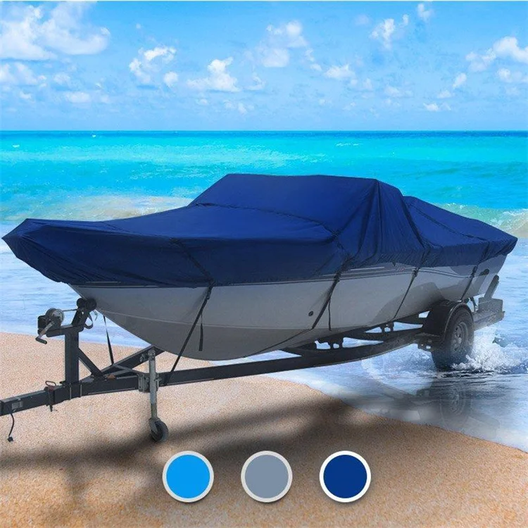 Outdoor Storage Uv Protection Dustproof Waterproof Fishing Boat Kayak Canoe Cover (1600679084572)