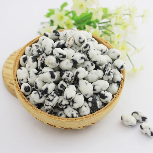 Nutritional Roasted Wasabi Coated Snack Black Soybeans