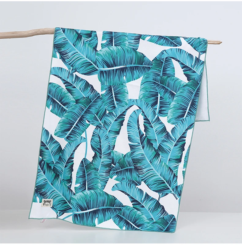 Customized Personalized microfiber large beach towel Super Soft pool towel bulk personalised high-quality towel