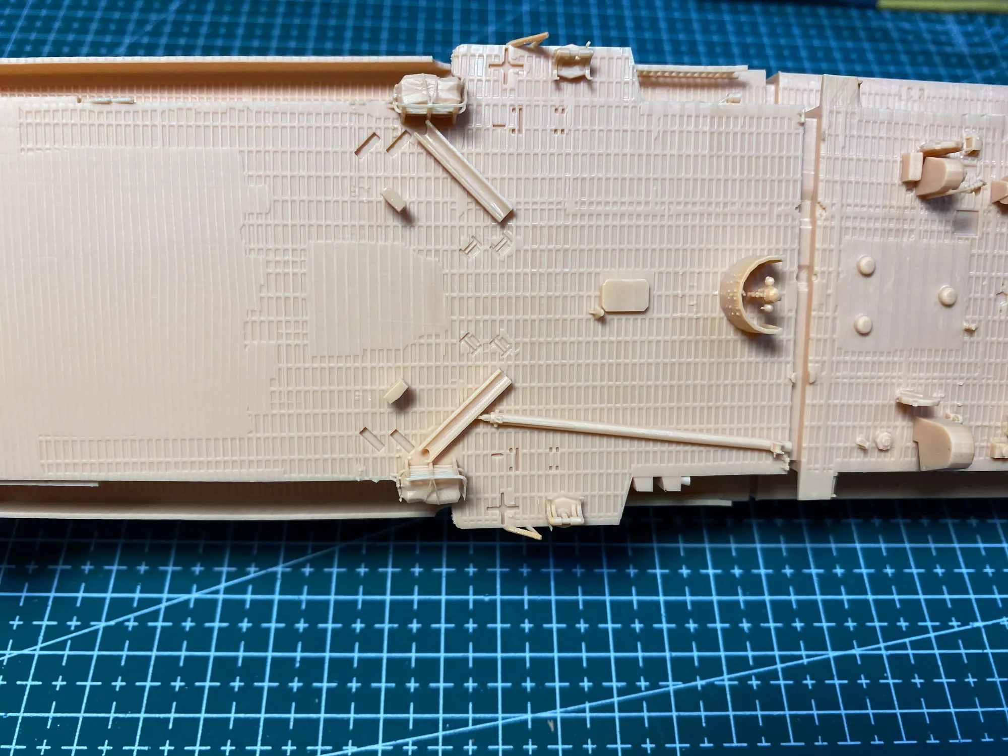3D Printed kit 1/200 USS Forrest Sherman class destroyer (full hull)