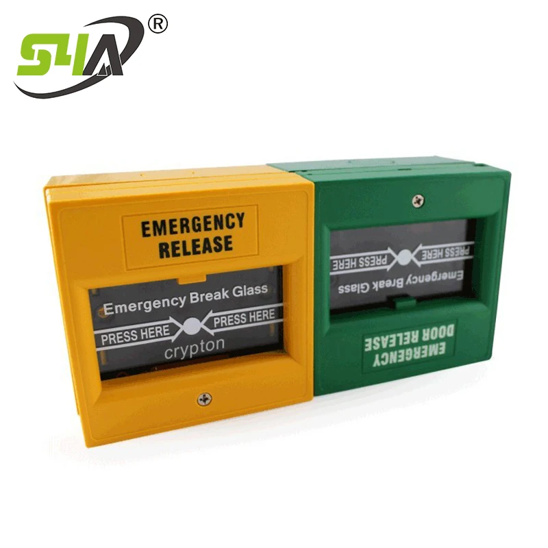 double throw emergency break glass Fire Alarm Button