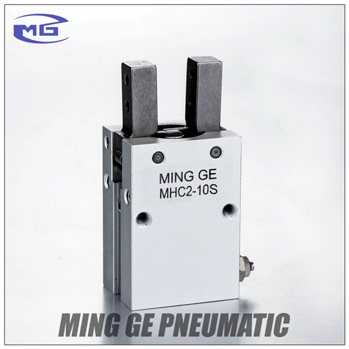 MHC2-10D 16D 20D 25D Cylinder Standard Pneumatic Parallel Air Robot Gripper SMC Type Pneumatic Clamp Air Gripper
