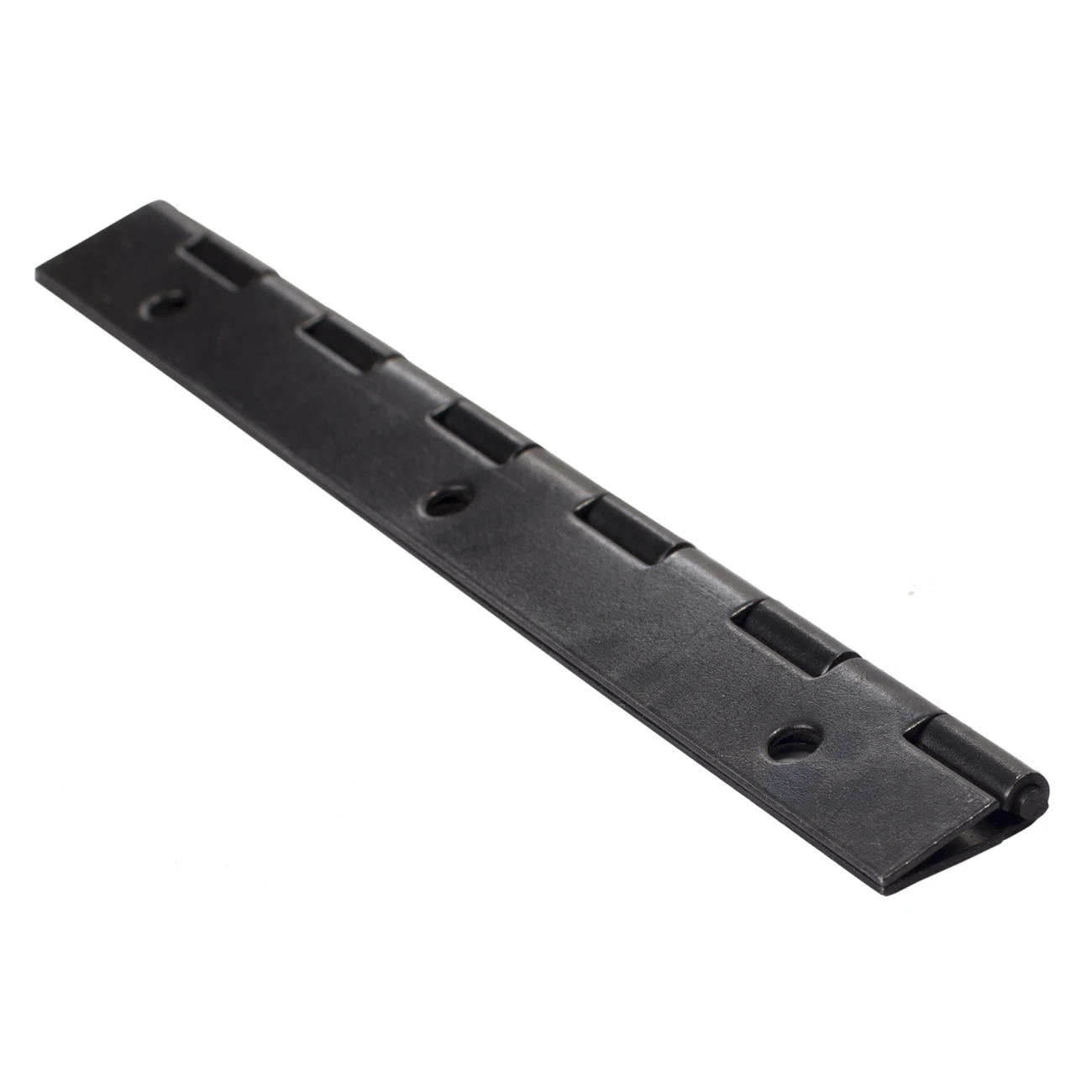 6 Inch Piano Hinge Continuous Hidden Concealed Black Iron Steel Economical Offset Small Single Wrap Piano Hinges
