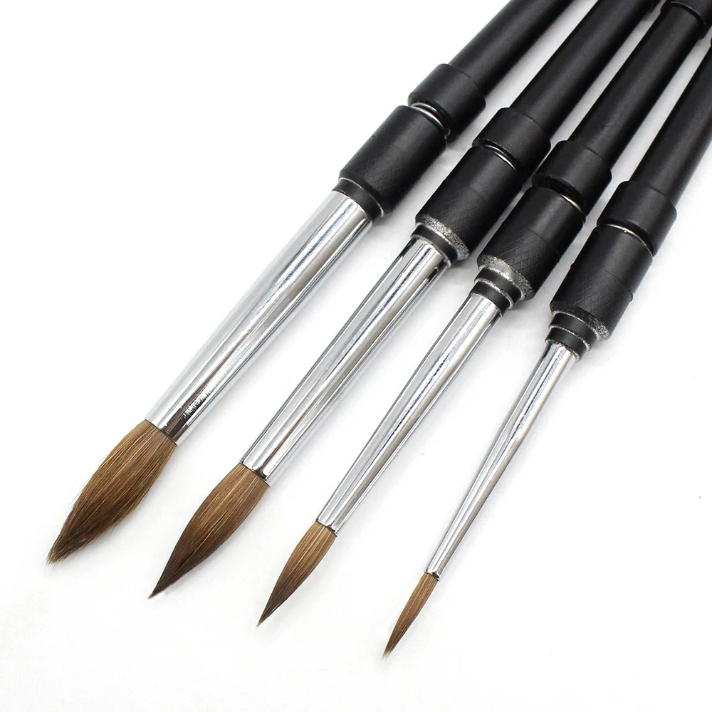 Оценочный новый дизайн, стоматологическая фарфоровая керамическая эрминовая щетка, Набор ручек, стоматологическое лабораторное оборудование, керамическая зубная щетка