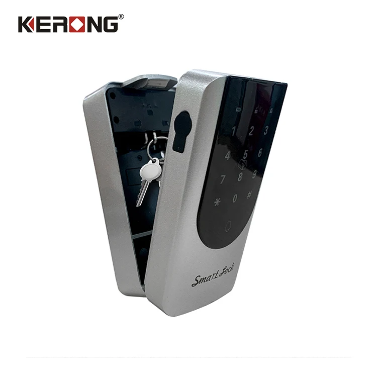 Anti Theft Password Secure Key Box Biometric Home Storage Safe Lock Box For Keys