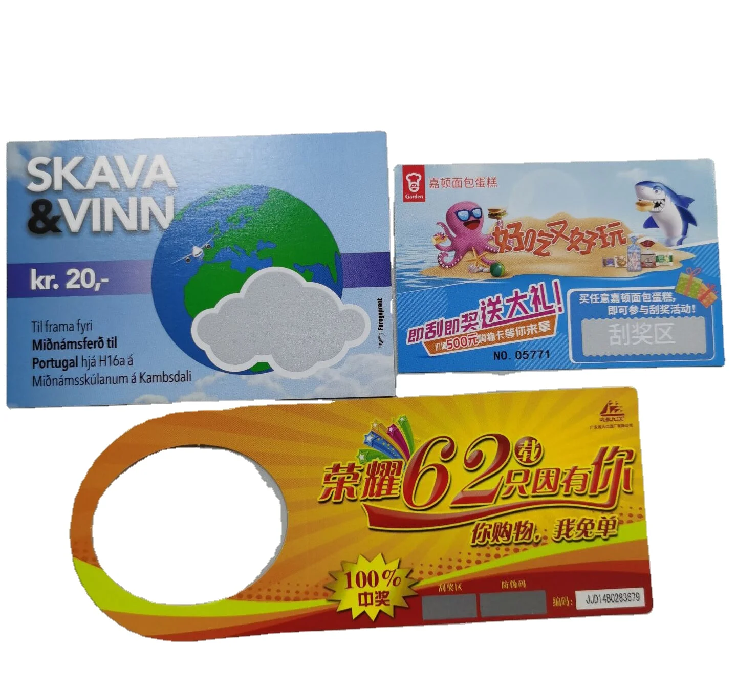 
Заводская низкая цена индивидуальный дизайн печать лотерейный билет царапины карта win card 