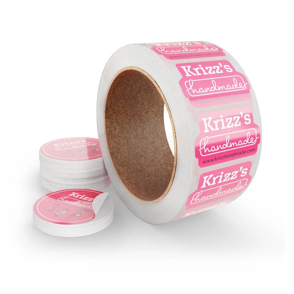 Customized Self Adhesive Waterproof Garment Bottle Clothing BOPP PP PVC PE Plastic Roll Sticker Label Printing