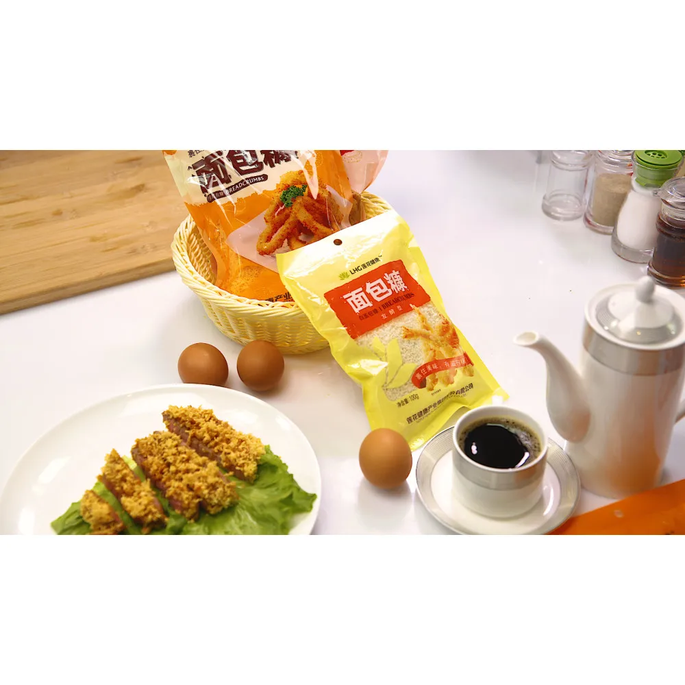 Желтые хлебные крошки, 1 кг, китайский производитель хлебных крошек Panko, профессиональный производитель хлебных крошек, специально используемых для жарки