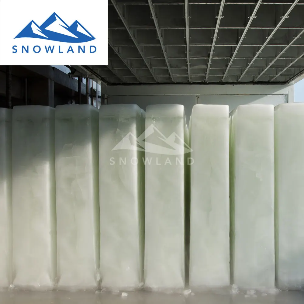 Льдогенератор для домашнего использования с блочным льдом вместимостью 25 тонн