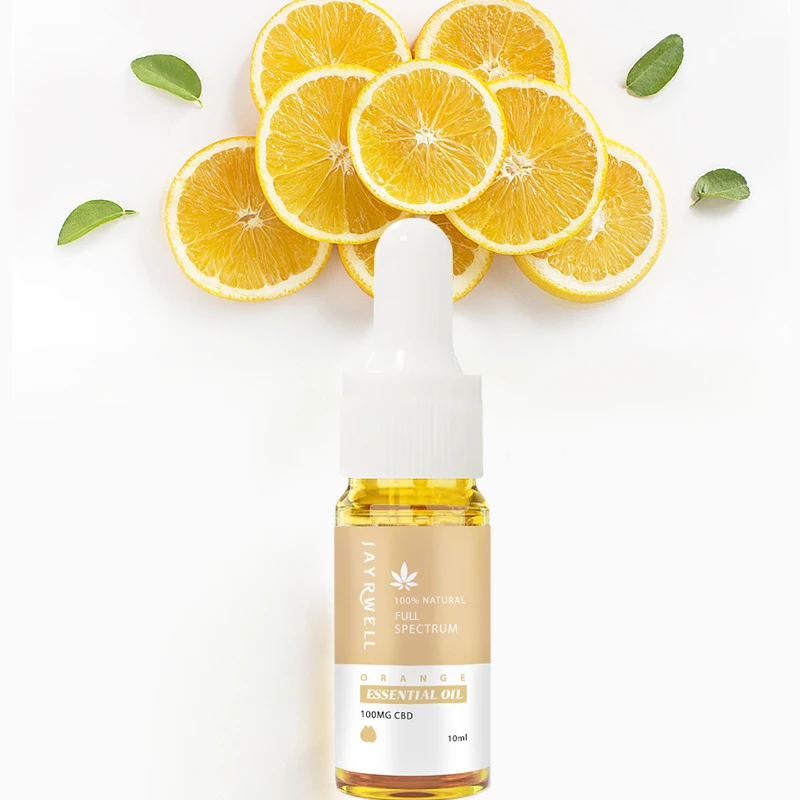 Massage Oil Orange Full Spectrum CBD Essential Oil Wholesale