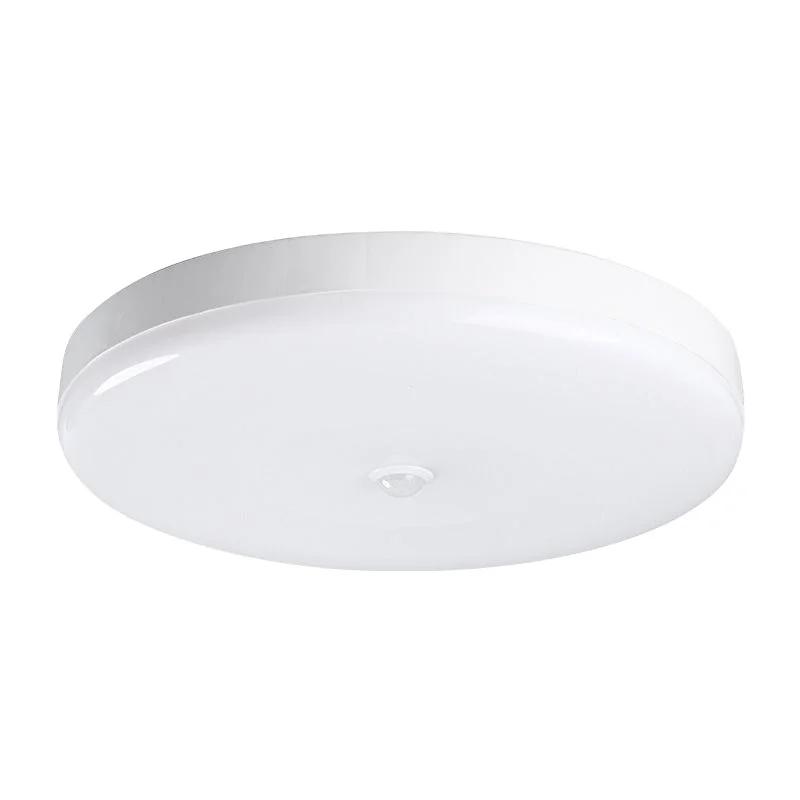 Best Apartment Aisle stairway human body sensor panel light round ceiling lamp for indoor home lighting