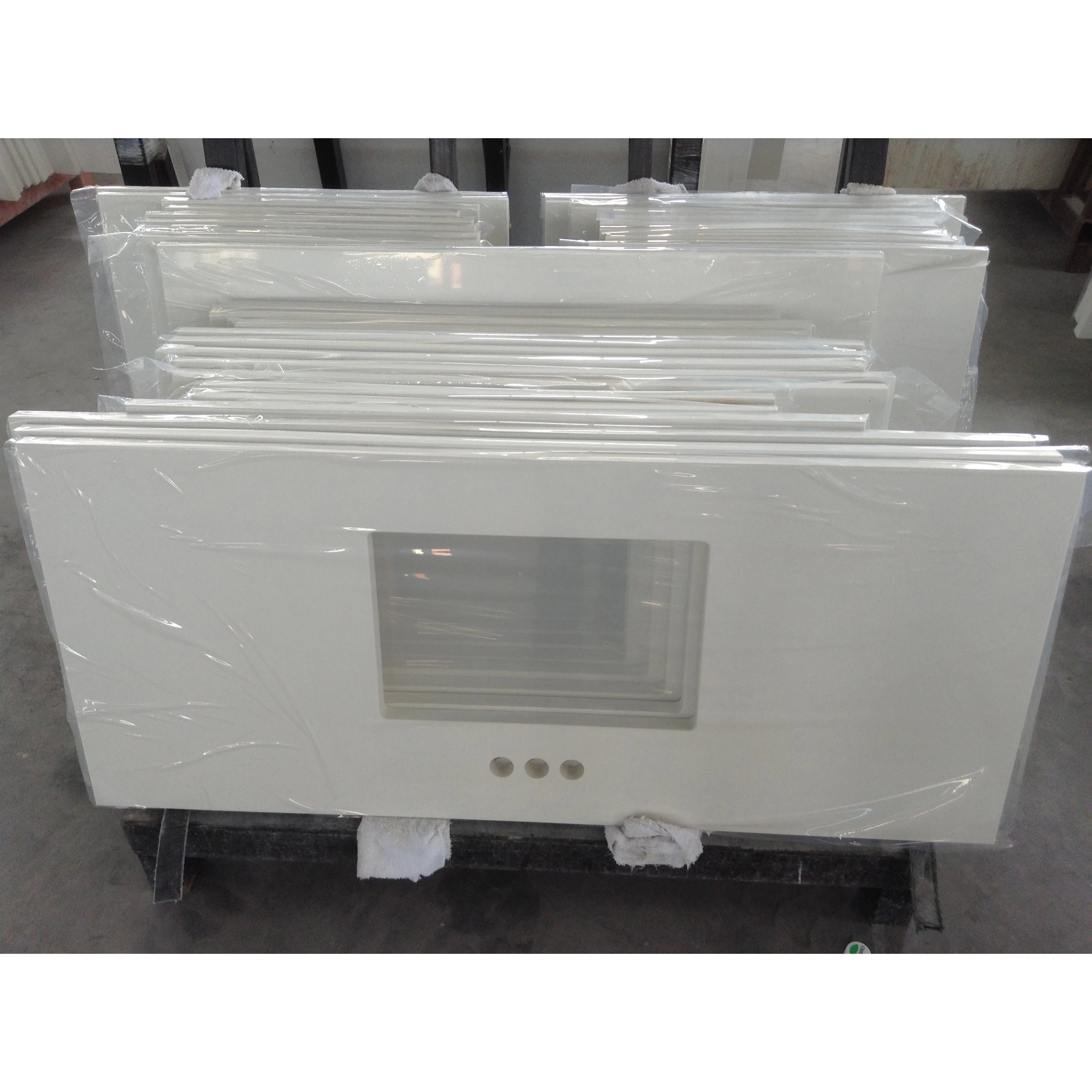 wholesale grey vein white calacatta kitchen Worktop Benchtop Marble Granite Counter Top Quartz