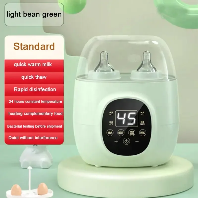 Exquisitely Designed 5-in-1 Double Baby Food Maker Heater BPA Free 24hrs Constant Fast Milk Bottle Warmer