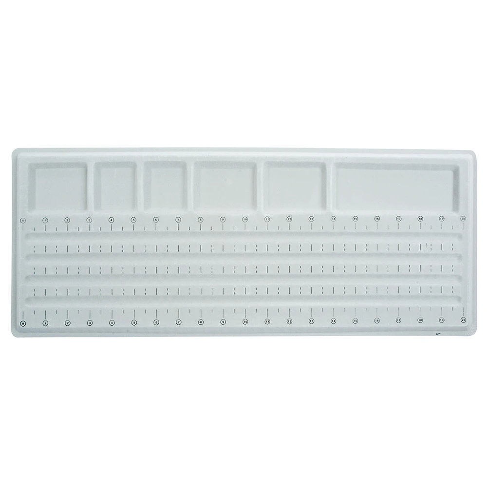 XuQian 33cm*24cm Jewelry Tools Flock Tray Bead Board For Diy Bracelets Making Accessories