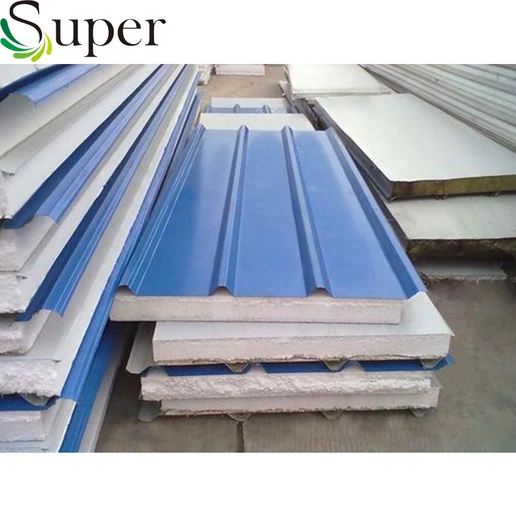 
High quality exterior thermal sandwich panel corrugated eps roof with insulation eps 