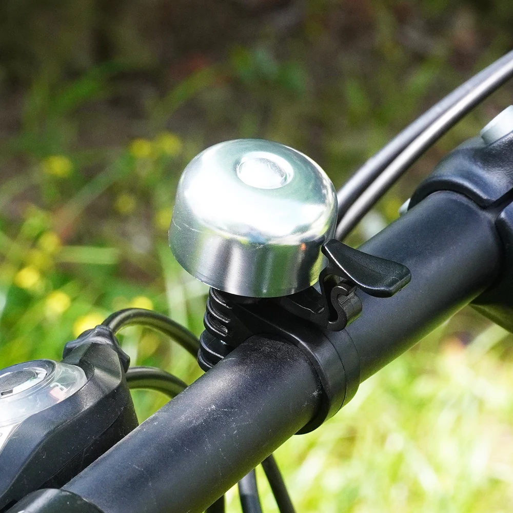 Cheap Mini Bicycle Bell Crisp Loud Bike Bell Alarm Handlebar Bike Bell Ring Riding Accessory