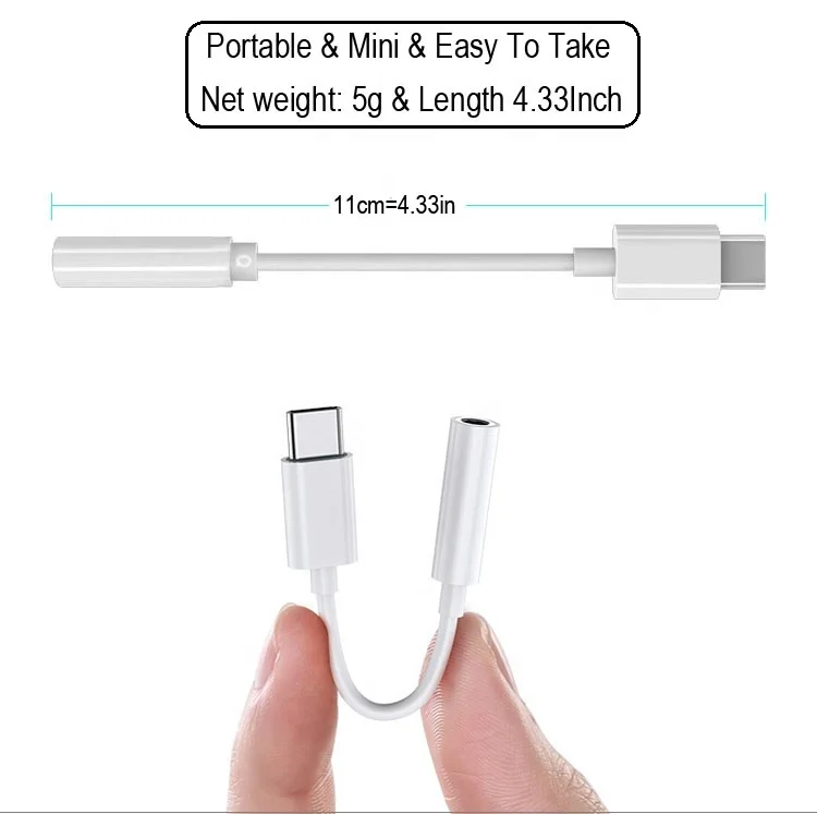 Кабель-адаптер премиум класса для Samsung Huawei Xiaomi Oneplus USB 3 1 C Type-3 5 мм
