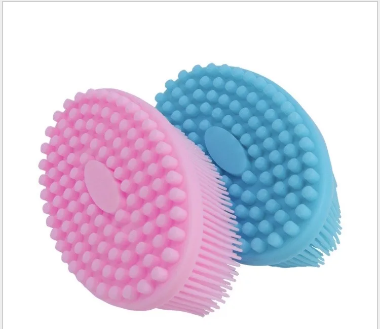 Amazon hot sell cleaning body scrubber silicone shower brush