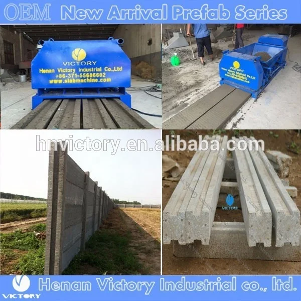 Good-designed concrete mould for columns prefab concrete fence for sale in Pakistan