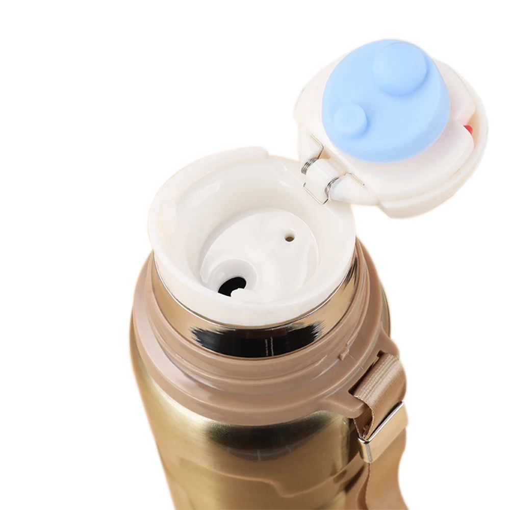 
500 750ml Stainless Steel Thermos Vacuum Insulated Flask With Cup 