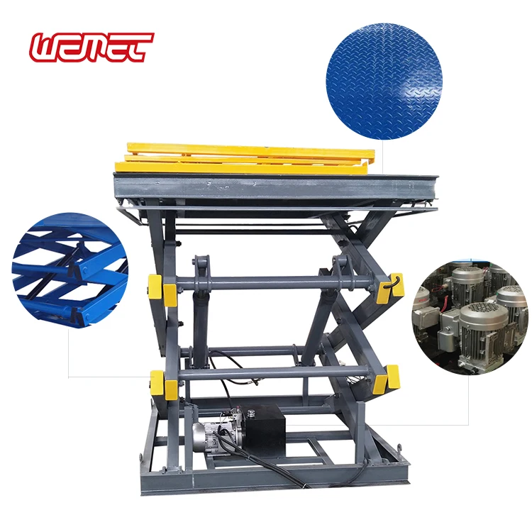 3 тонный склад Электрический гидравлический грузовой подъемник