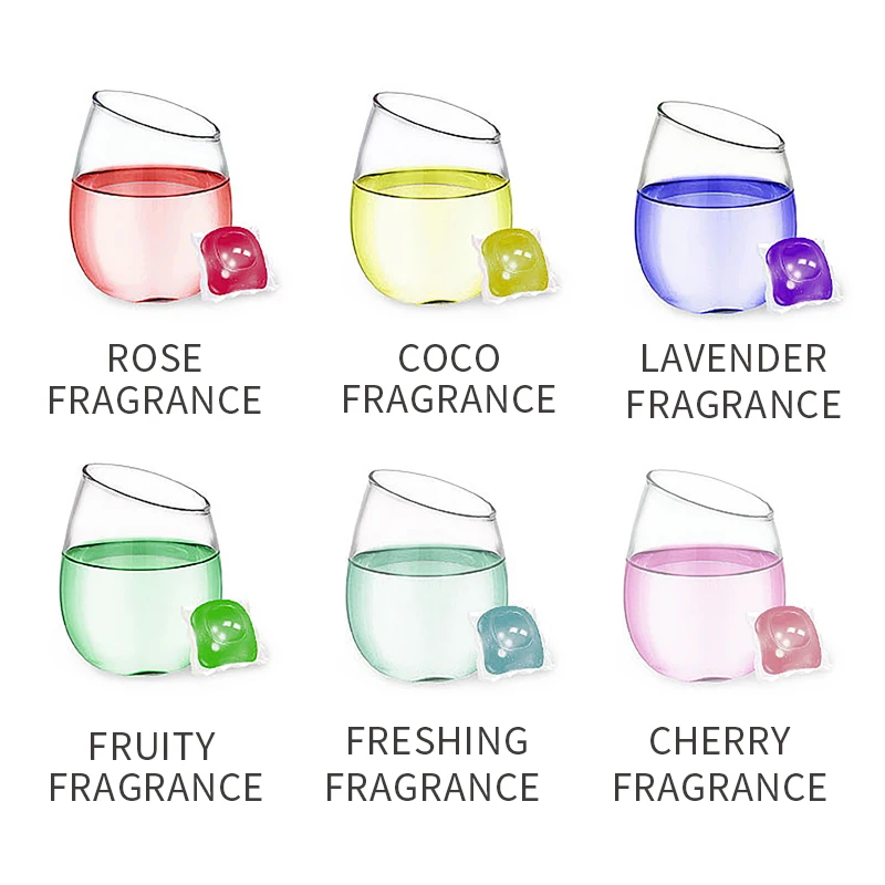 Factory Washing Capsules Laundry Detergent Pods Cruelty Free Laundry Condensate Beads ECO Cleaning Clothes Enzymes Laundry Beads