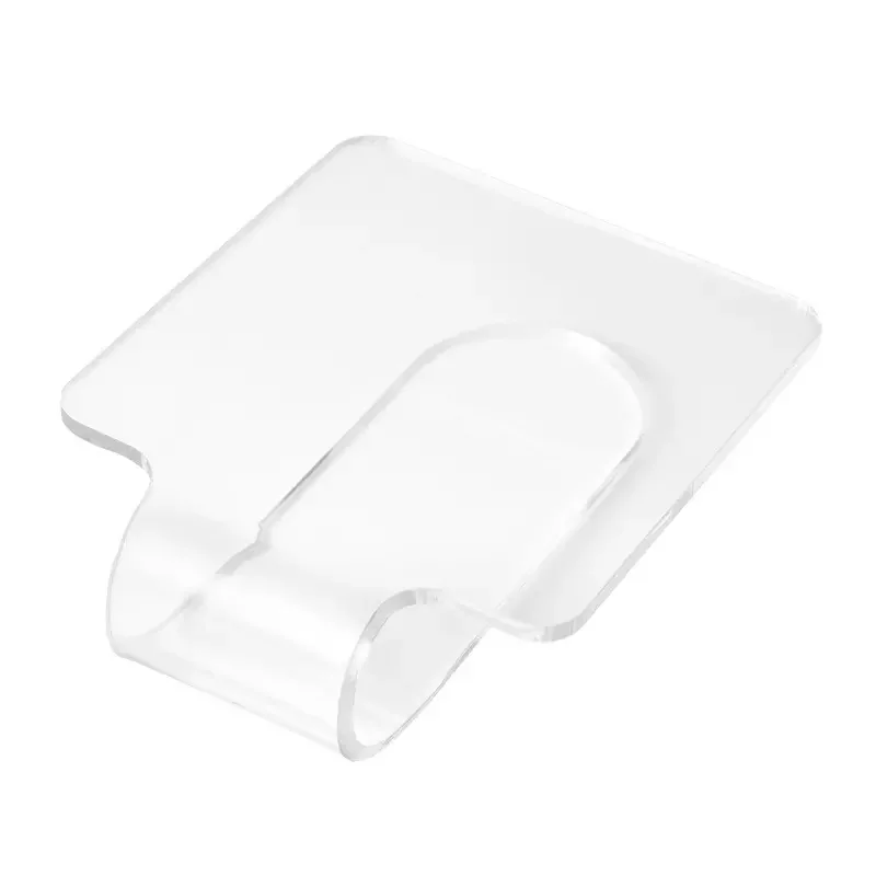 Factory Direct Sale Clear Acrylic Handhold Makeup Eyeshadow Mixing Palette