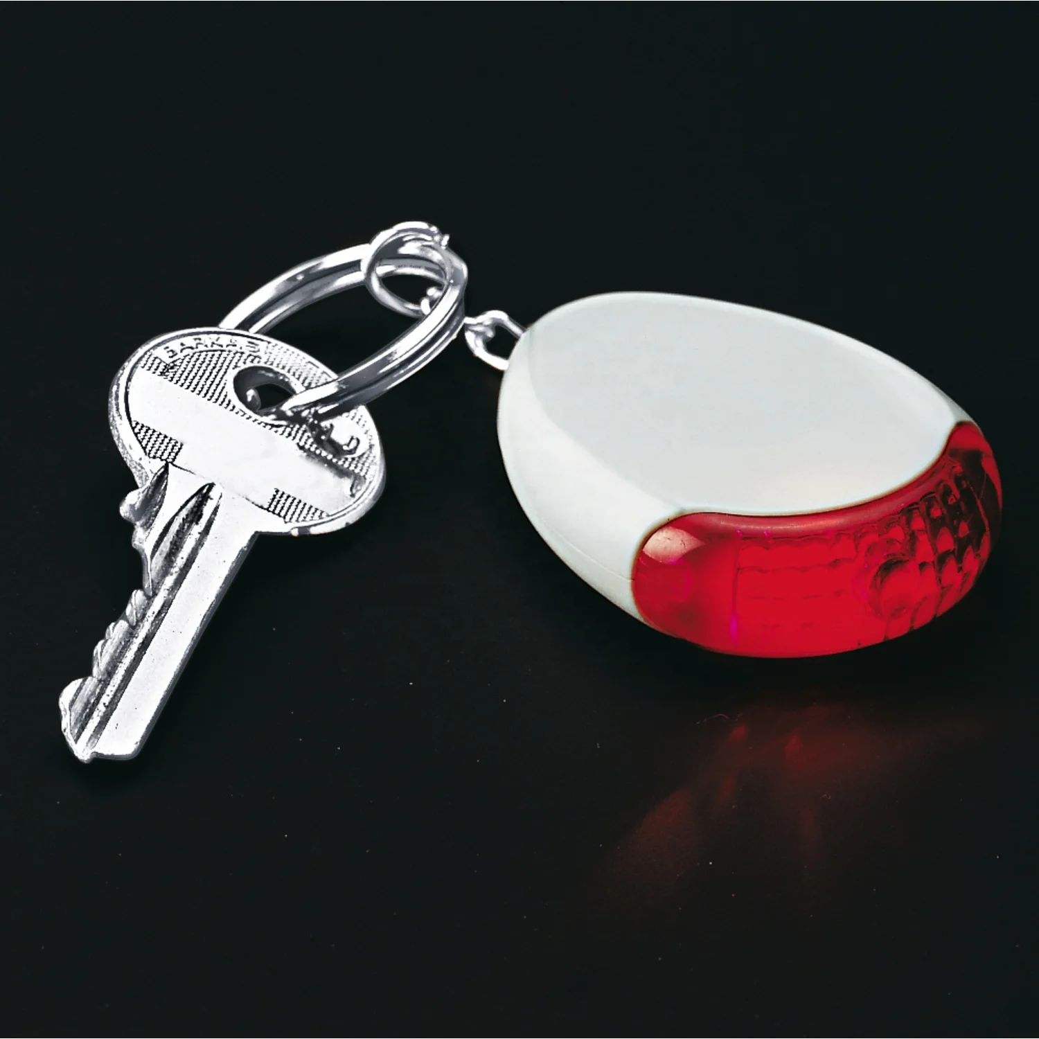 Drop Shape Key Finder Small Item Whistle Induction Anti-lost Keychain