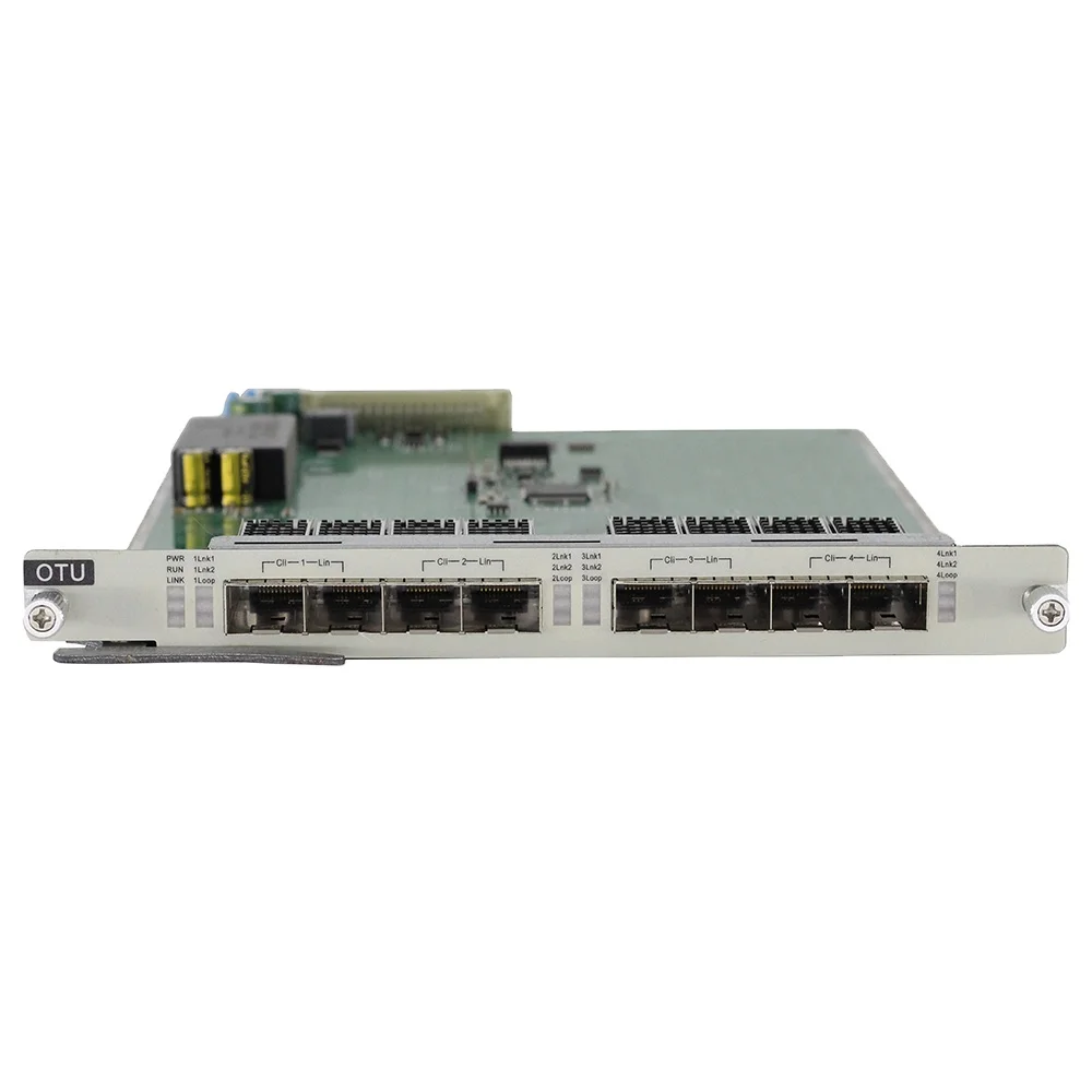 10g SFP + оптический-электрический-оптический OEO ретранслятор 4 канала WDM транспондер 8 SFP + преобразователь слотов для OTN