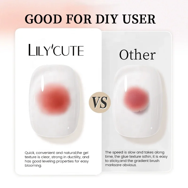 LILYCUTE с эффектом распространения мрамор натуральный камень Прозрачный Гель-лак частная этикетка для цветных цветов акварельный дизайн ногтей