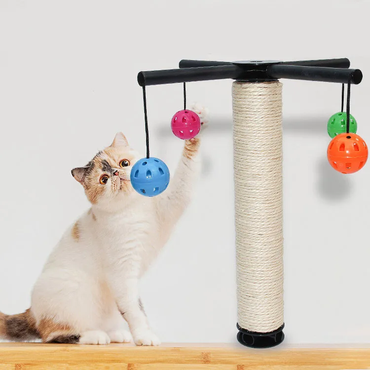 Прямая поставка с завода, Когтеточка из гофрированного картона, набор игрушек для кошек, мячик для дразнивания кошек