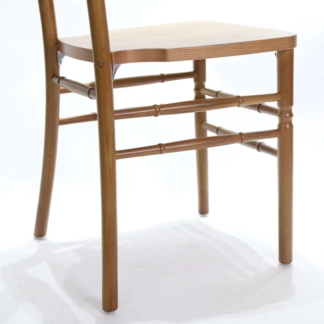 new arrival european antique wooden dining chair wood grain back dining chair