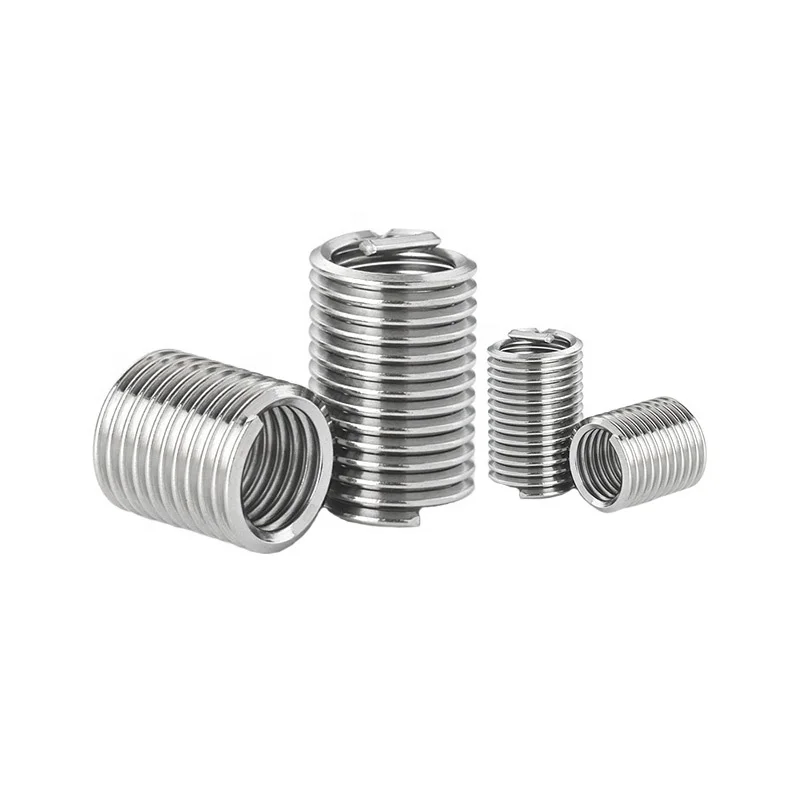 UNF Threaded Insert Stainless Screw Furniture Threaded Inserts Fasteners Machining Services